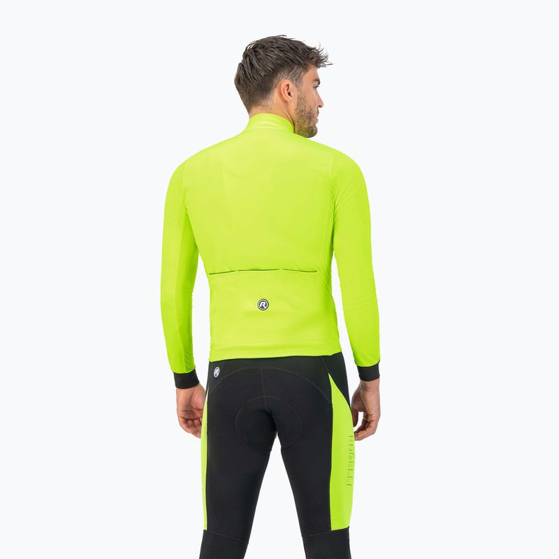 Fahrrad Longsleeve Herren Rogelli Core fluor/black 2