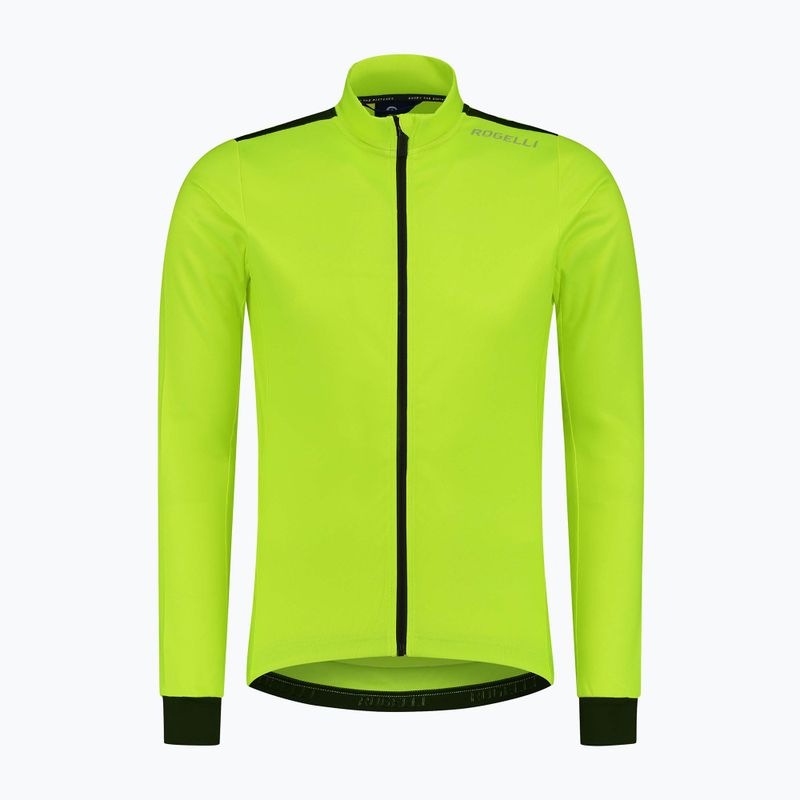 Fahrrad Longsleeve Herren Rogelli Core fluor/black 3