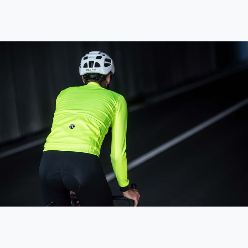 Fahrrad Longsleeve Herren Rogelli Core fluor/black 9