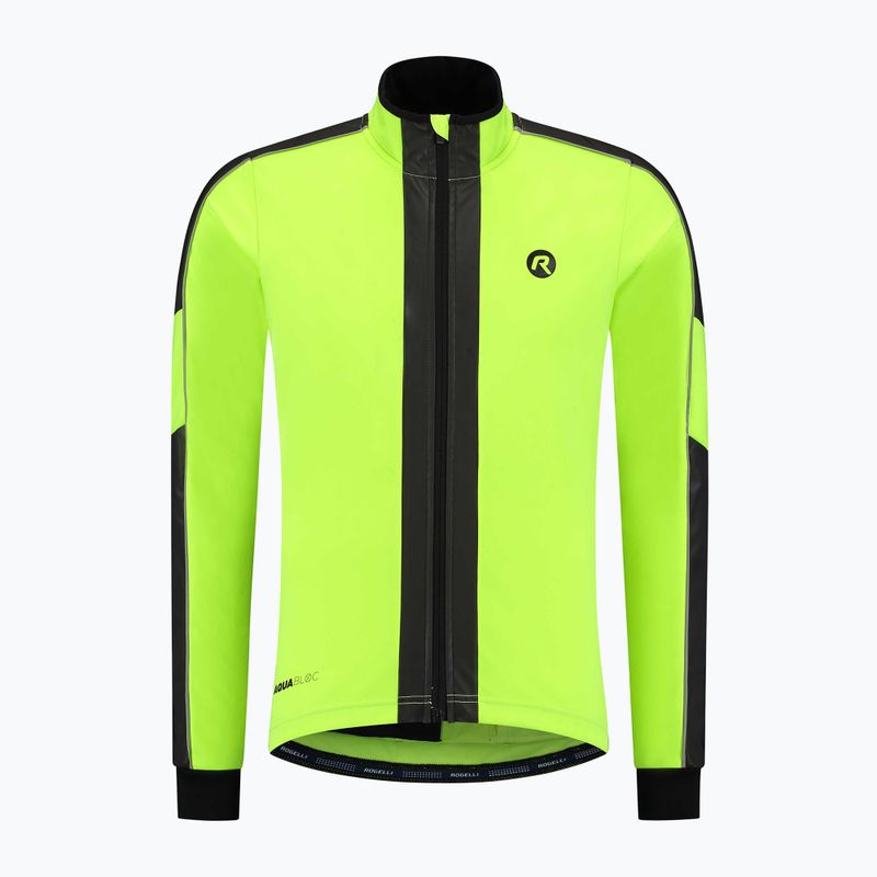 Fahrradjacke Herren Rogelli Essential Winter Hi Vis yellow 5