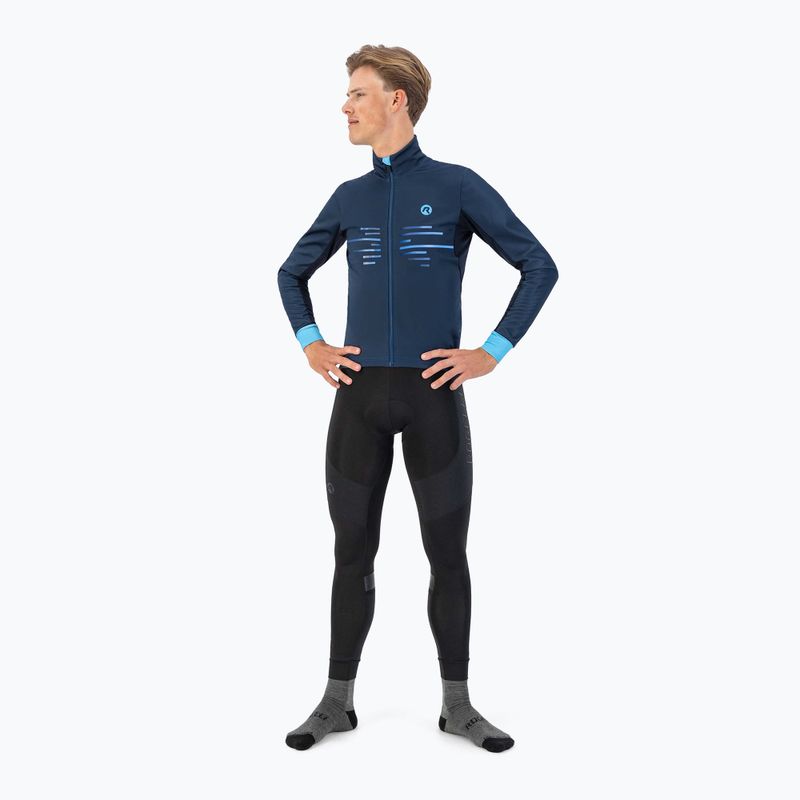 Herren Fahrradjacke Rogelli Radius Winter Jacket blue 2