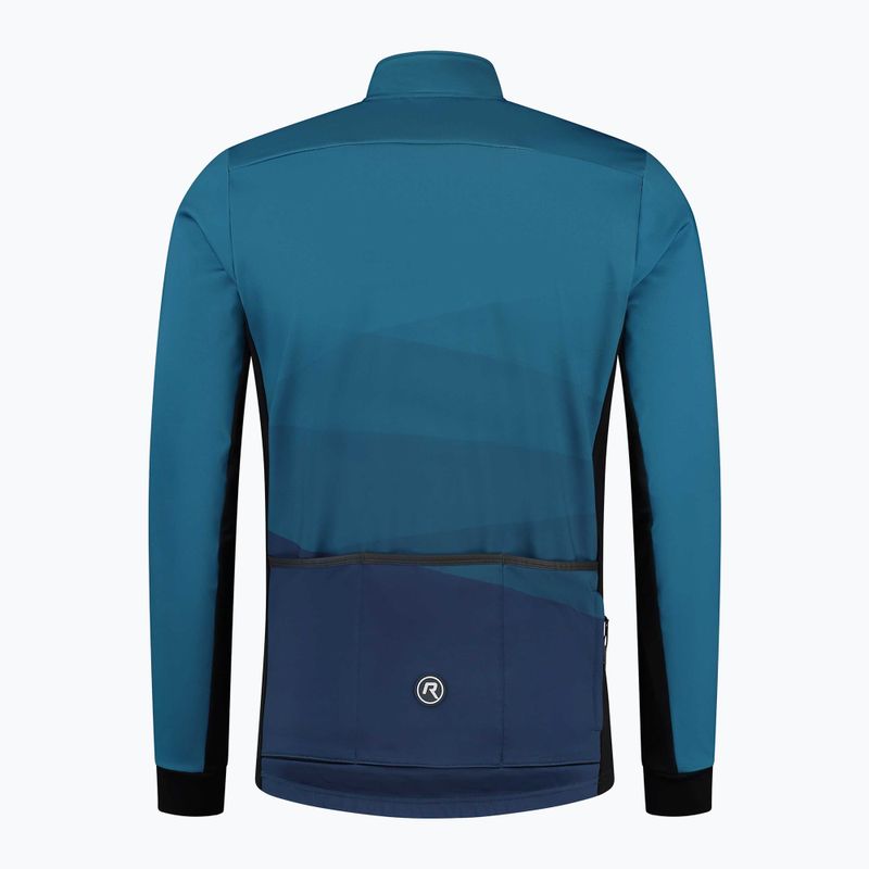Herren Fahrradjacke Rogelli Tarax Winter Jacket blue 5