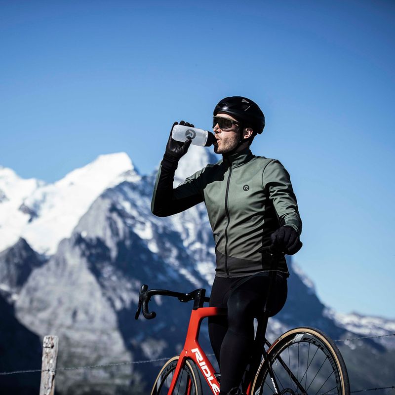 Herren Fahrradjacke Rogelli Tarax Winter Jacket army green 9