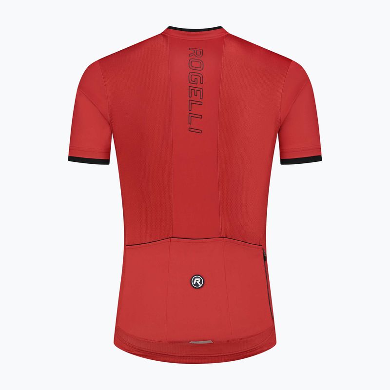 Fahrradtrikot Herren Rogelli Essential red 5