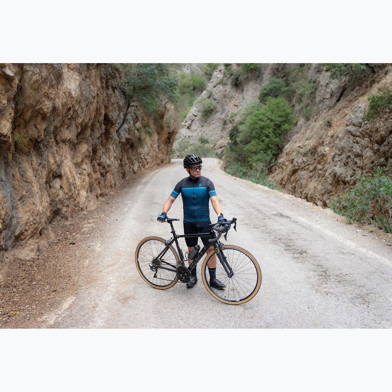 Herren-Fahrradtrikot Rogelli Hero II black/blue 6