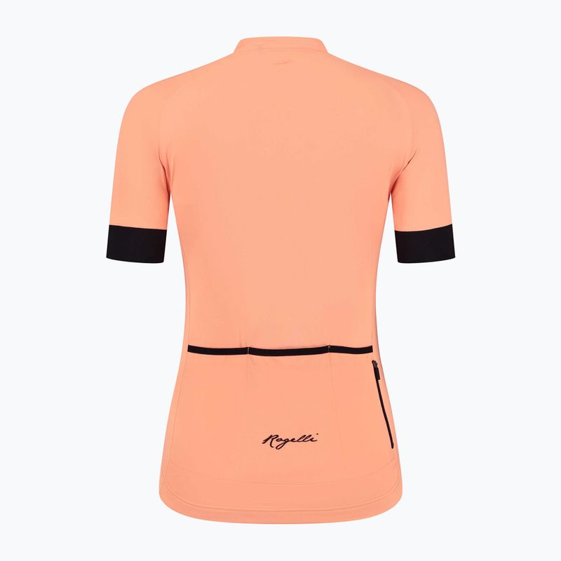 Fahrradtrikot Damen Rogelli Modesta coral/black 4