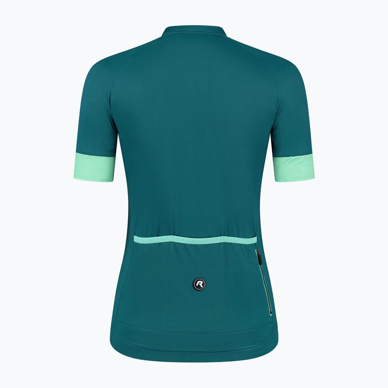 Fahrradtrikot Damen Rogelli Modesta green/turquoise