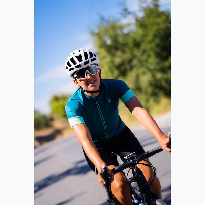 Fahrradtrikot Damen Rogelli Modesta green/turquoise