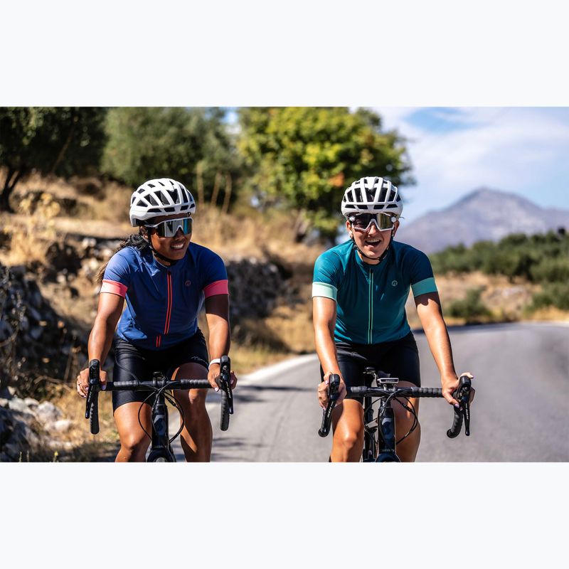 Fahrradtrikot Damen Rogelli Modesta green/turquoise