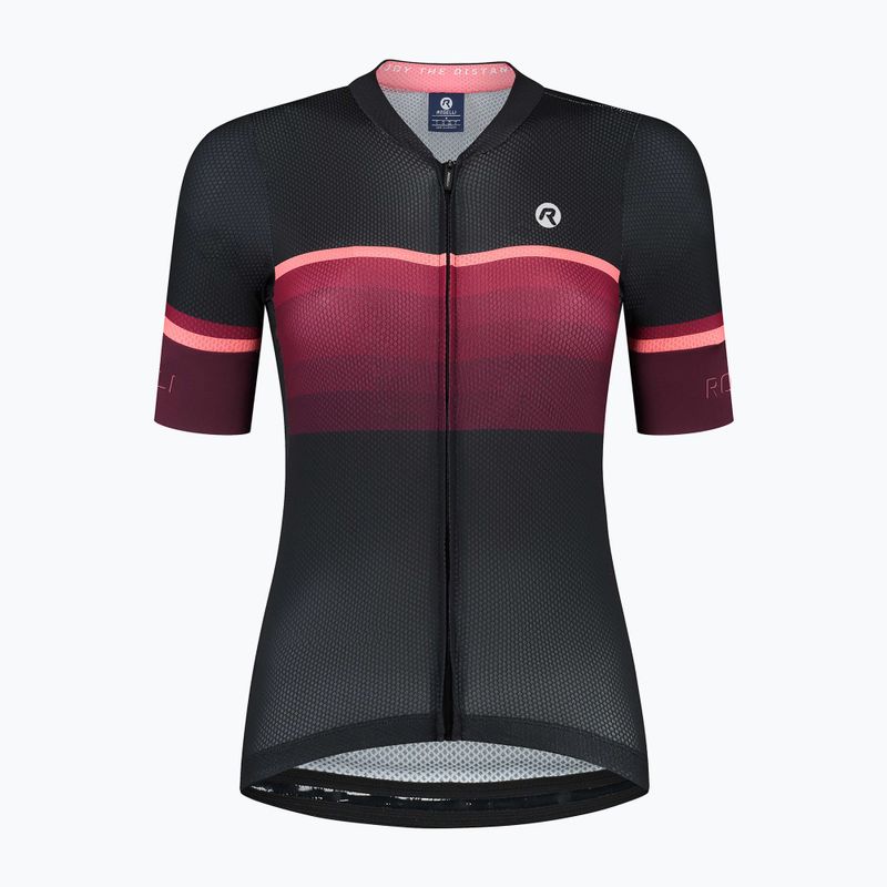 Fahrradtrikot Damen Rogelli Impress II burgundy/coral/black 3