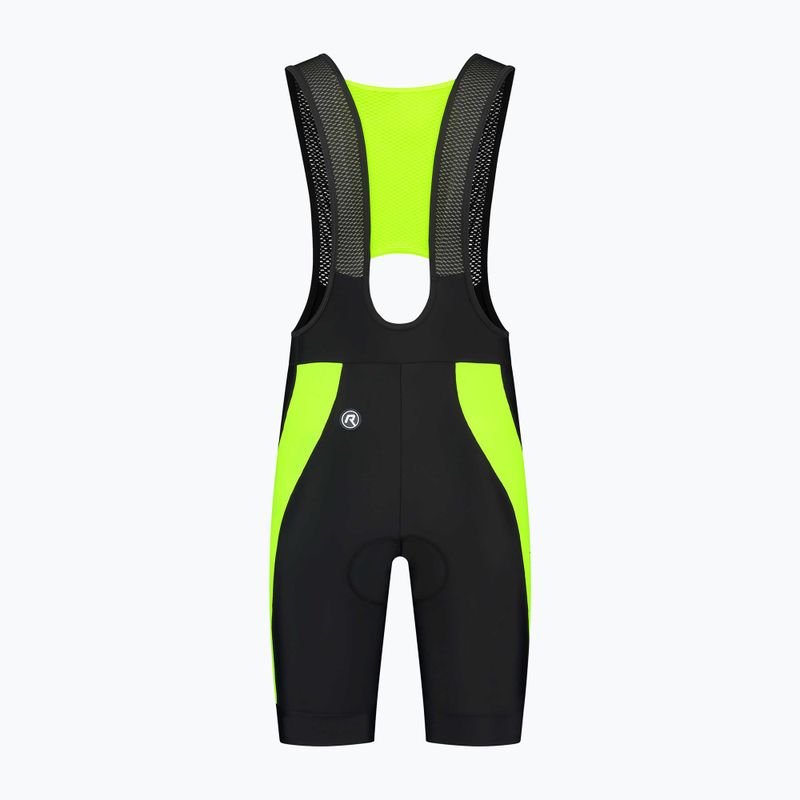 Fahrrad Shorts Herren Rogelli Tyro II Bib Short yellow/black