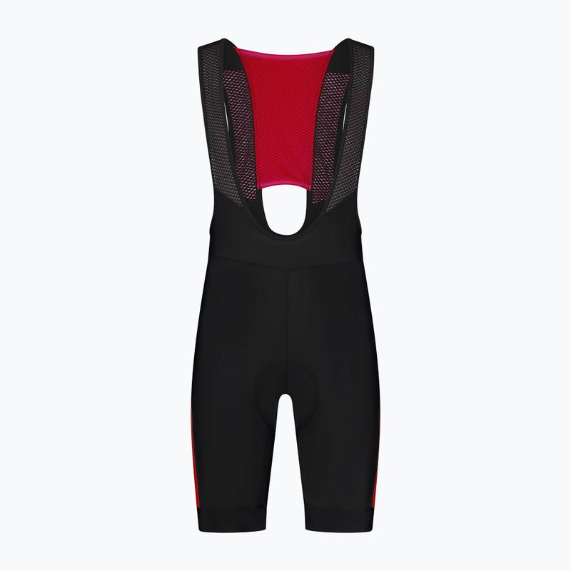 Fahrrad Shorts Herren Rogelli Tyro II Bib Short red/black