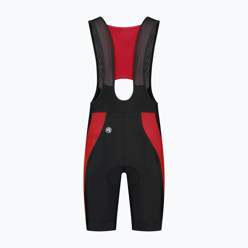Fahrrad Shorts Herren Rogelli Tyro II Bib Short red/black