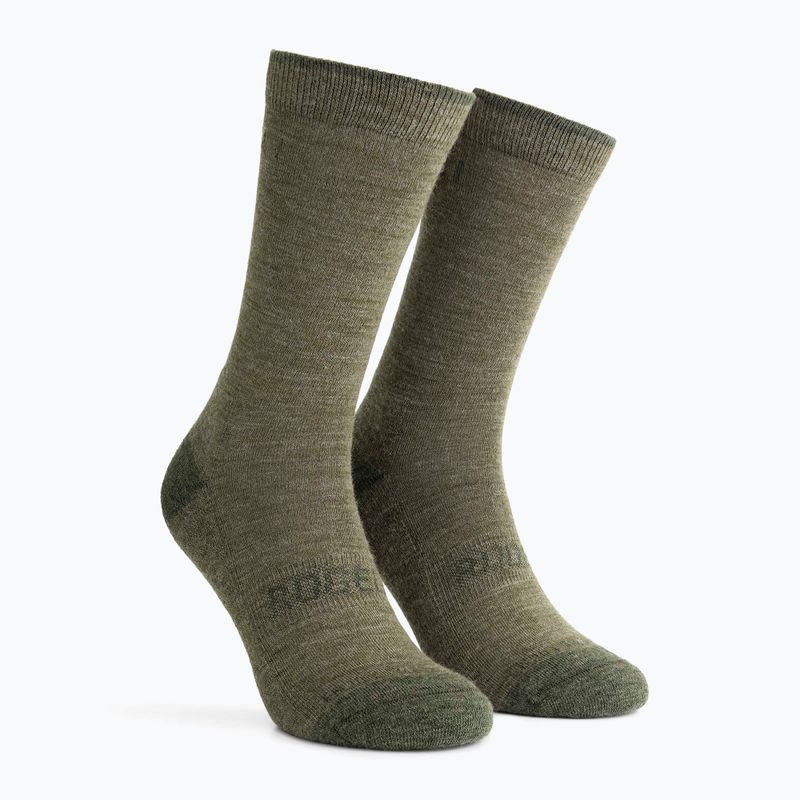 Fahrrad Socken Rogelli Wool Wintersocks 2 Paar green 2