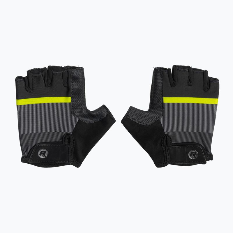 Rogelli Hero II Herren Radhandschuhe schwarz/fluor/grau 2