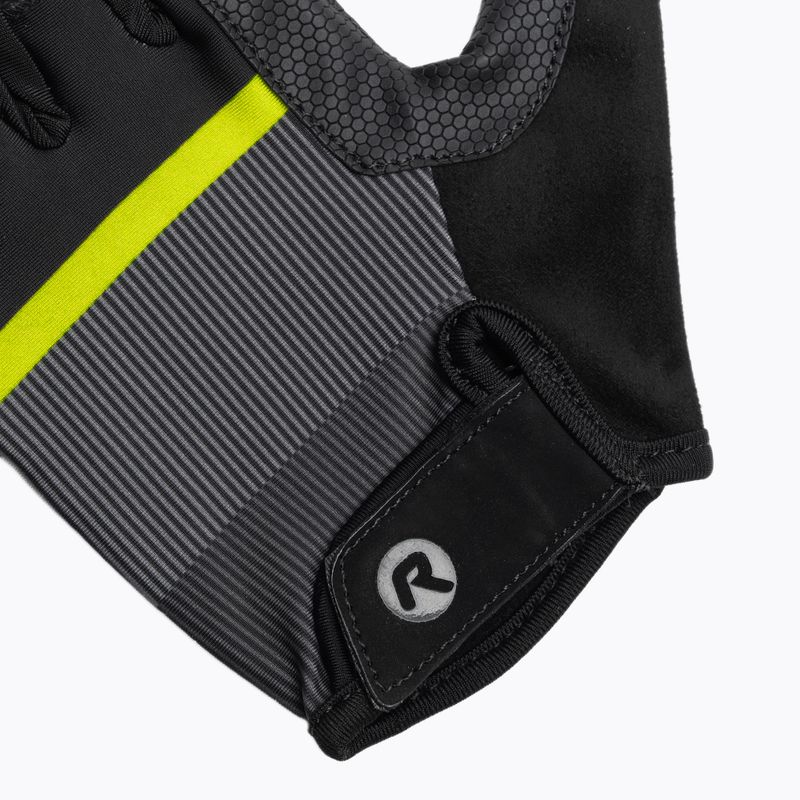Rogelli Hero II Herren Radhandschuhe schwarz/fluor/grau 4