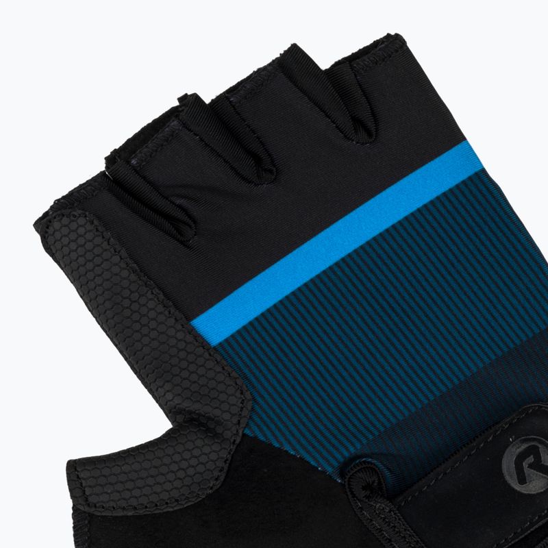Rogelli Hero II Herren Radhandschuhe schwarz/blau 4