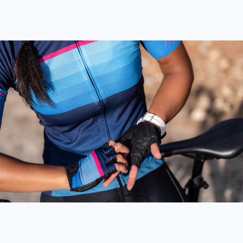Fahrrad Handschuhe Damen Rogelli Impress II blue/pink/black