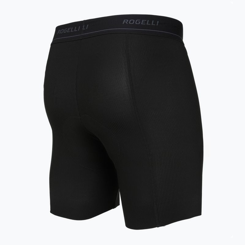Herren Rogelli Prime Boxer Radfahren Boxershorts schwarz 3