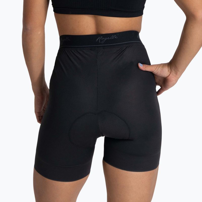 Damen Radfahren Boxer Rogelli Prime Boxer W schwarz 4