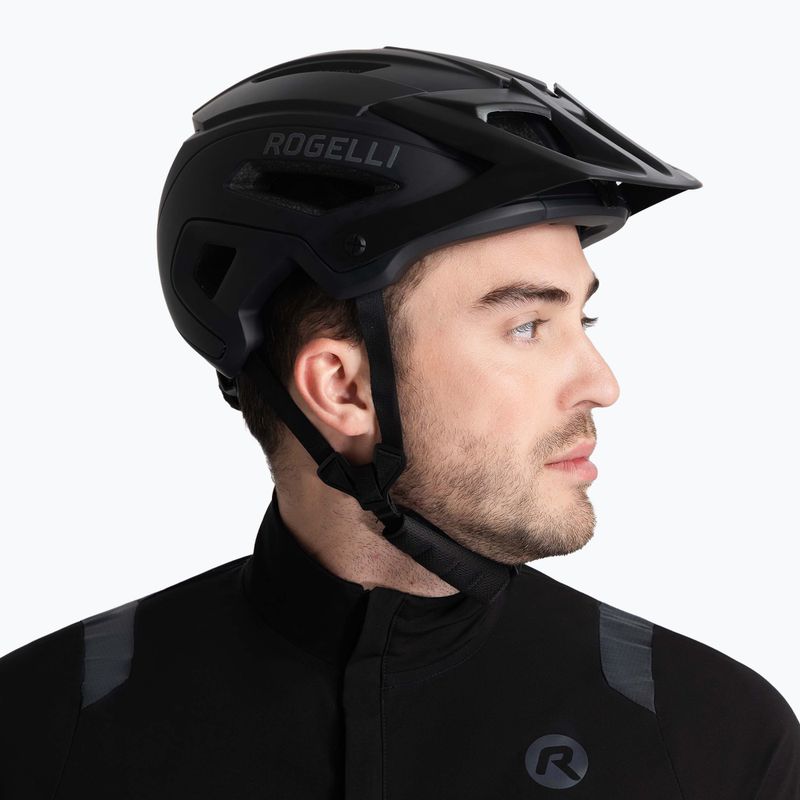 Rogelli Advntr Onyx Mtb Fahrradhelm schwarz 4