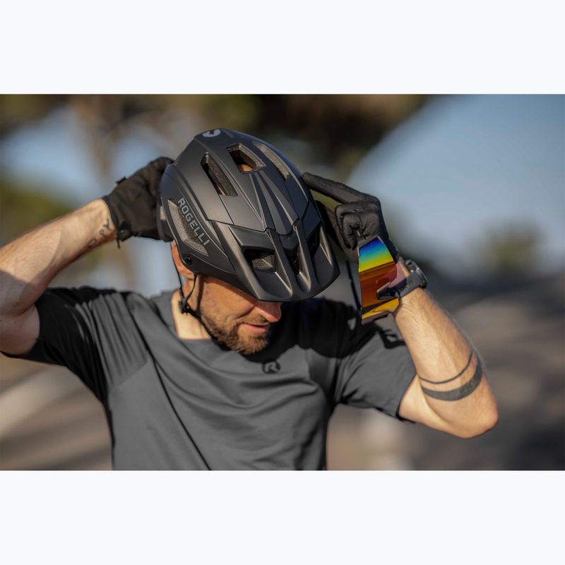 Rogelli Advntr Onyx Mtb Fahrradhelm schwarz 7