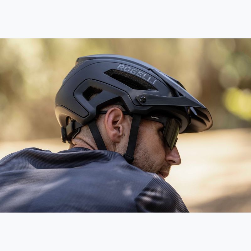 Rogelli Advntr Onyx Mtb Fahrradhelm schwarz 10