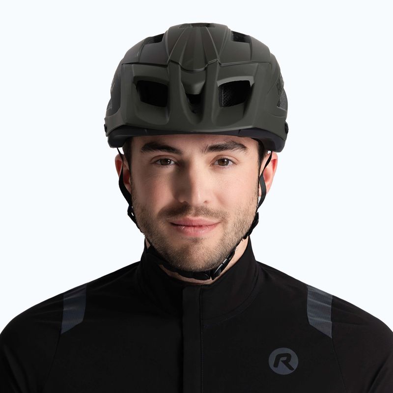 Rogelli Advntr Onyx Mtb Armee grün Fahrradhelm 3
