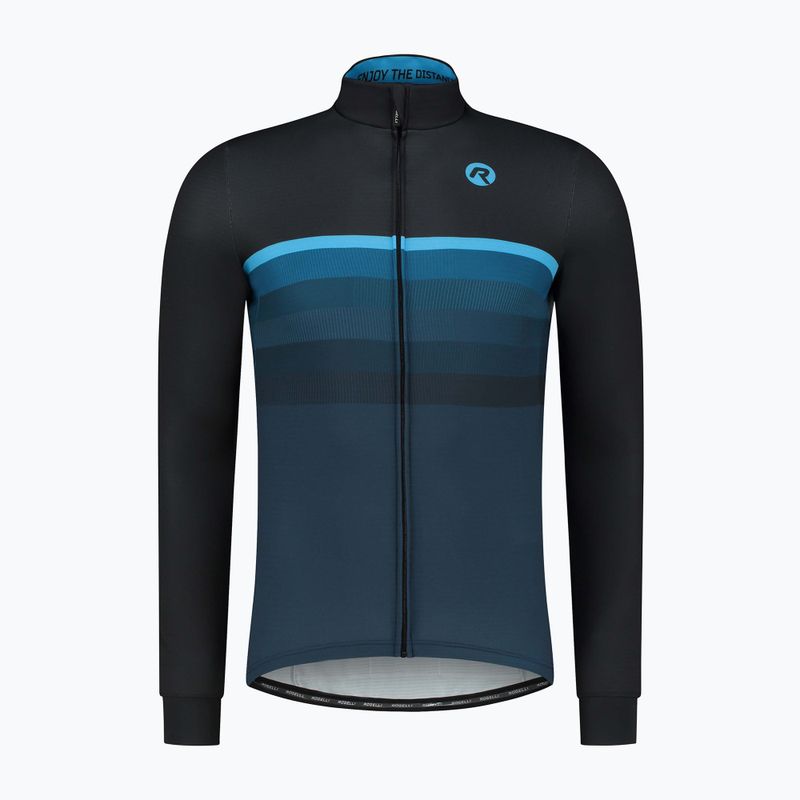 Fahrrad Longsleeve Herren Rogelli Hero II black/blue 4