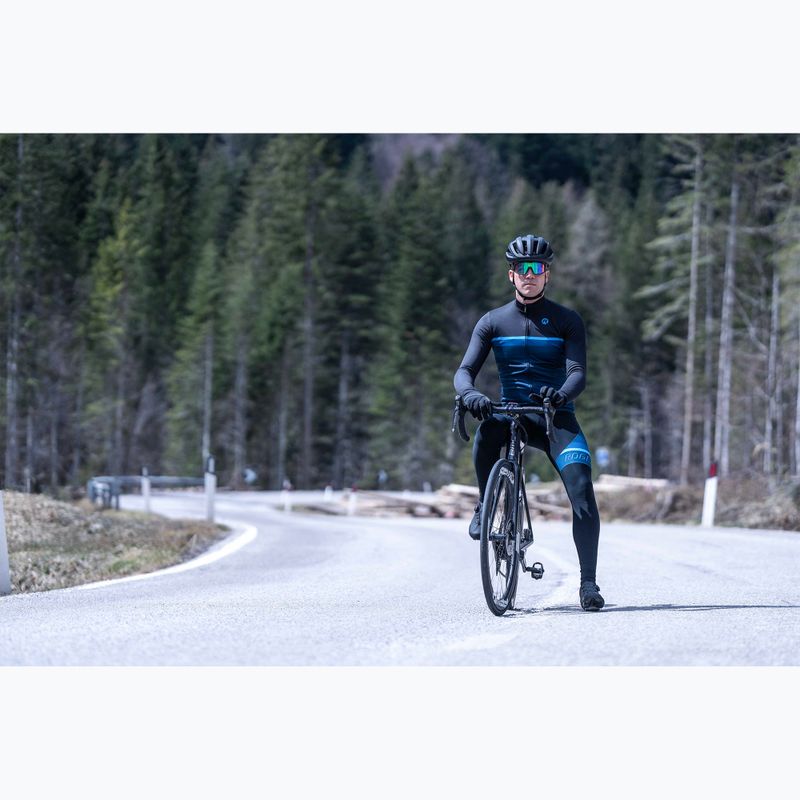 Fahrrad Longsleeve Herren Rogelli Hero II black/blue 7