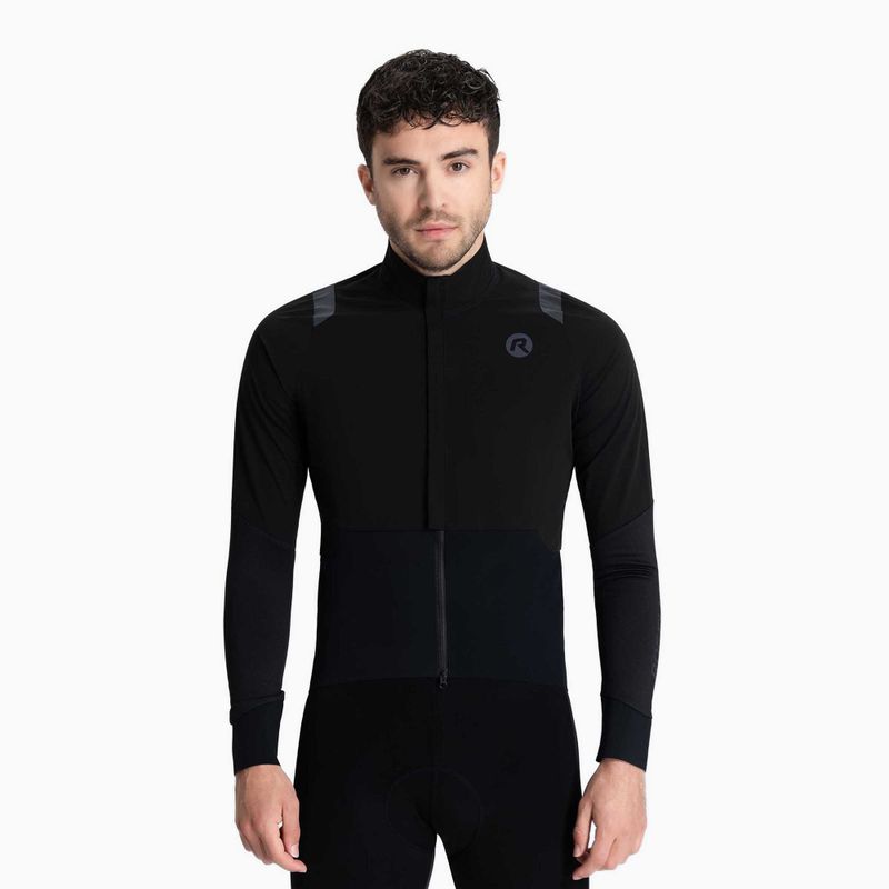 Herren Fahrradjacke Rogelli Distance black