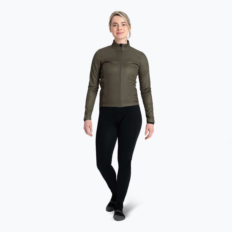 Fahrradjacke Damen Rogelli Core Winter green 2