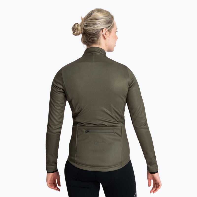 Fahrradjacke Damen Rogelli Core Winter green 3