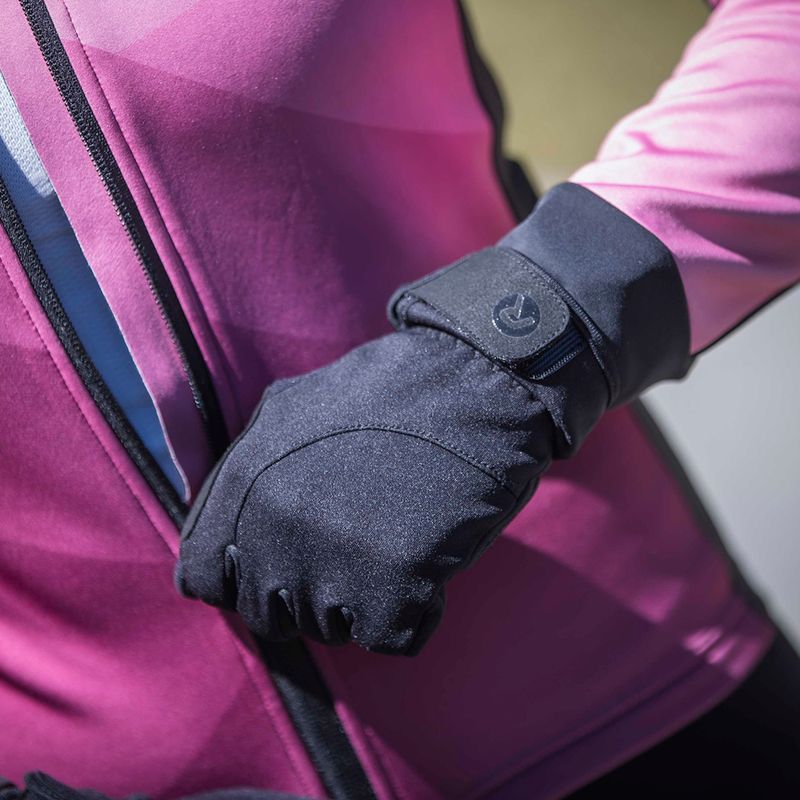Damen-Fahrradhandschuhe Rogelli Core II Winter Windproof W black 12