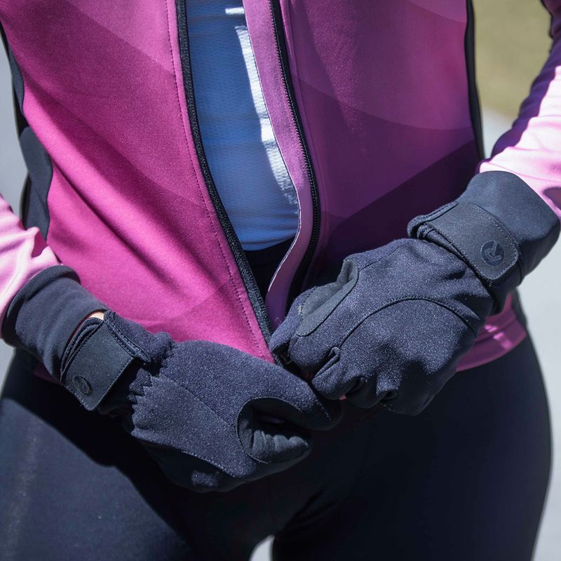 Damen-Fahrradhandschuhe Rogelli Core II Winter Windproof W black 14