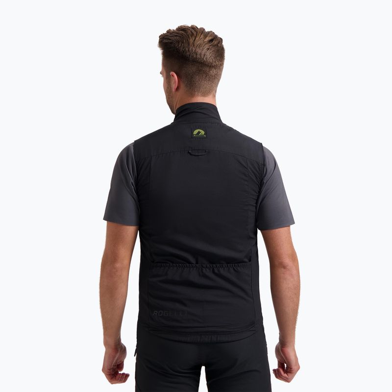 Herren Fahrradweste Rogelli Advntr Insulated schwarz 2