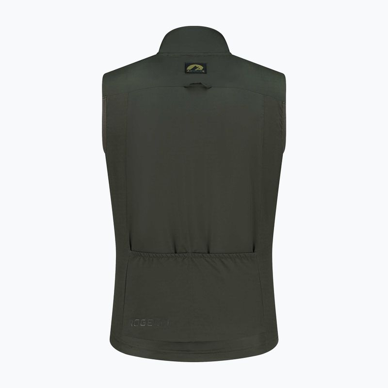 Rogelli Advntr Insulated Armee grün Männer Radfahren Weste 7