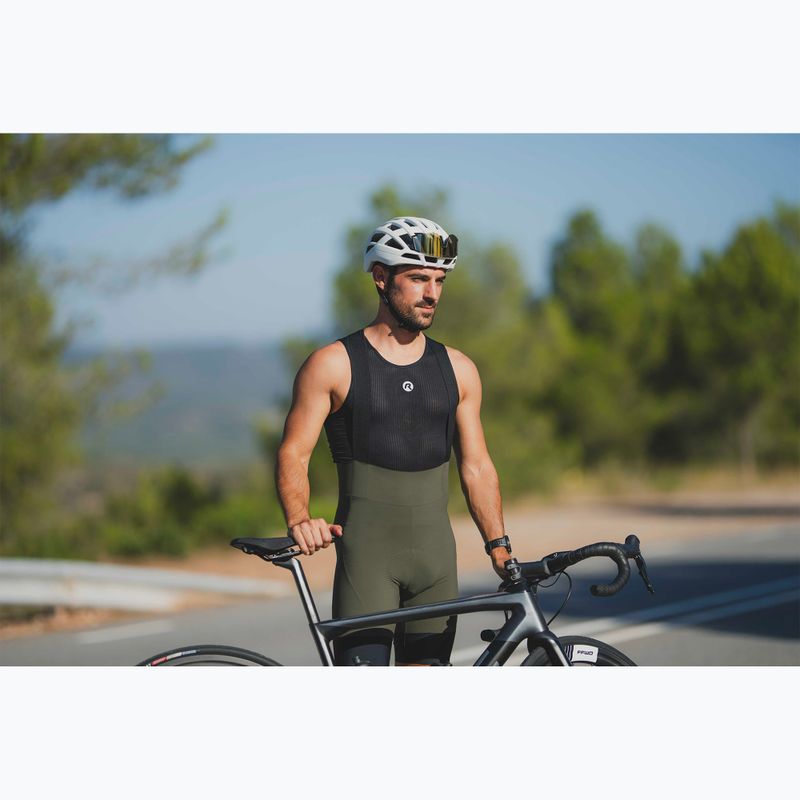 Rogelli Signature Bib Short Herren Radhosen grün 7