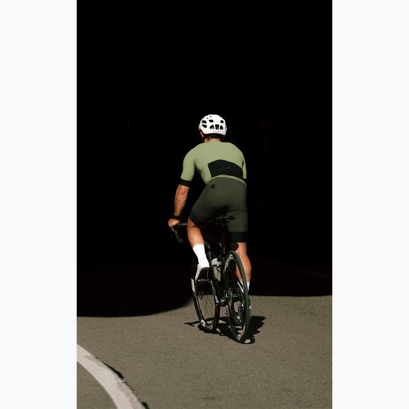 Rogelli Signature Bib Short Herren Radhosen grün 8