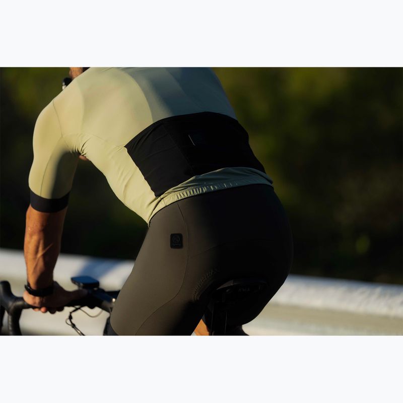 Rogelli Signature Bib Short Herren Radhosen grün 10