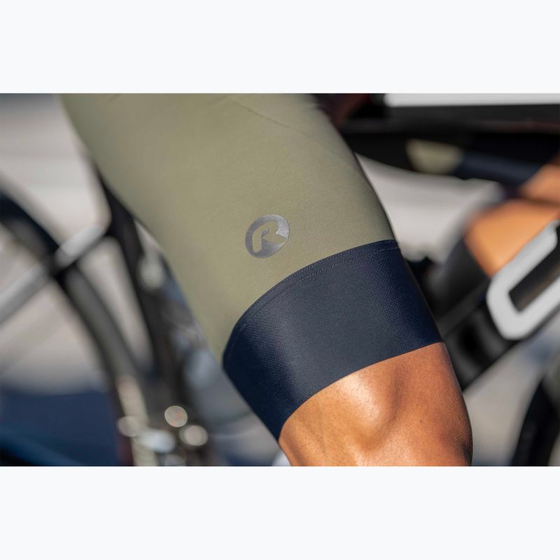 Rogelli Signature Bib Short Herren Radhosen grün 11