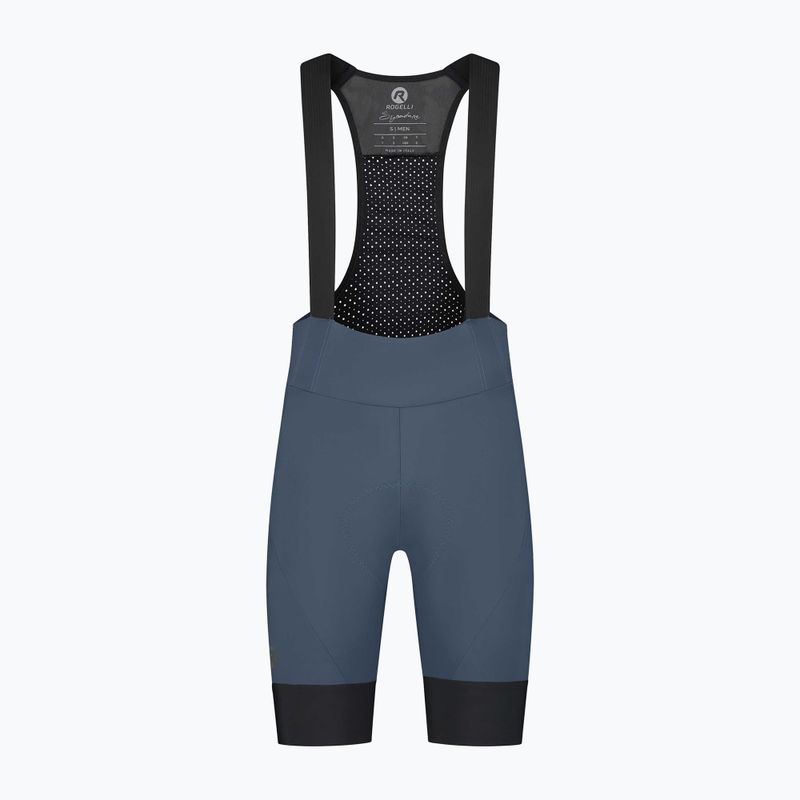 Rogelli Signature Bib Short Herren Radhosen blau 4