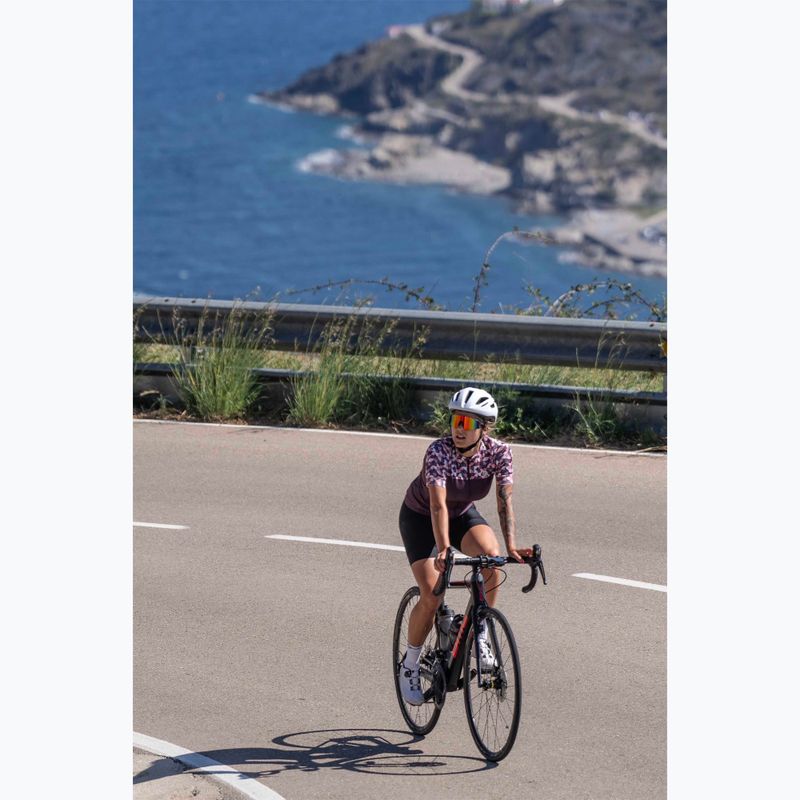 Fahrradtrikot Damen Rogelli Essential Graphic burgundy/coral 7