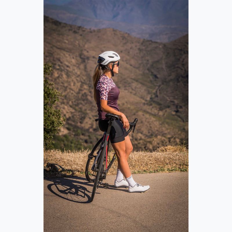 Fahrradtrikot Damen Rogelli Essential Graphic burgundy/coral 8