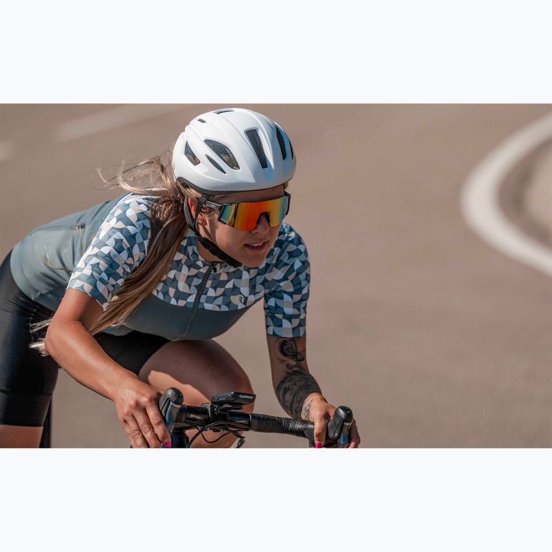 Fahrradtrikot Damen Rogelli Essential Graphic mint/yellow 10