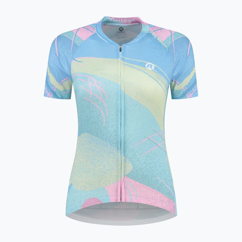 Fahrradtrikot Damen Rogelli Vintage blue/pink 3