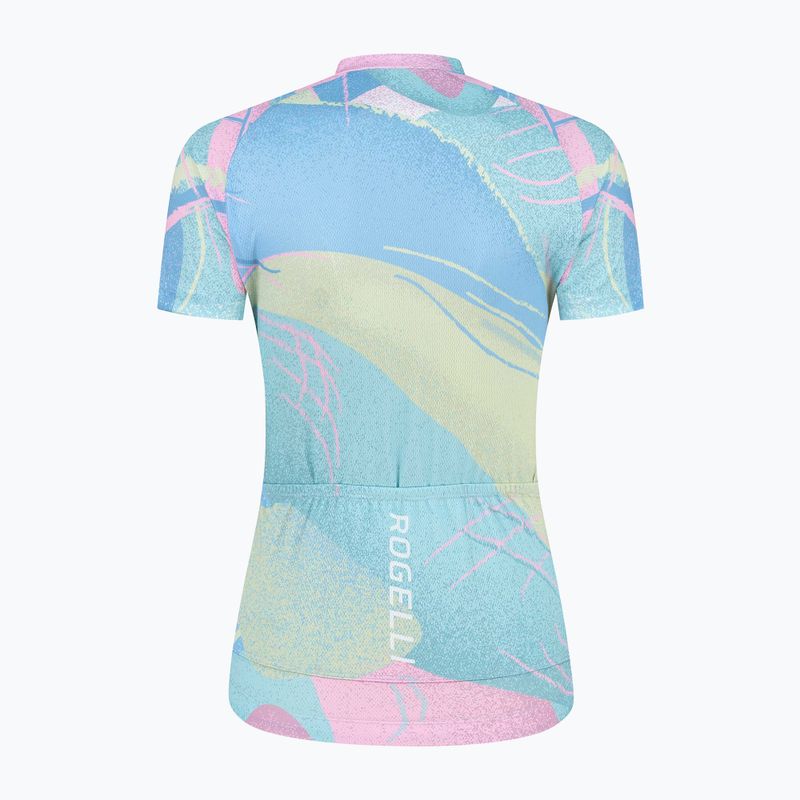 Fahrradtrikot Damen Rogelli Vintage blue/pink 4