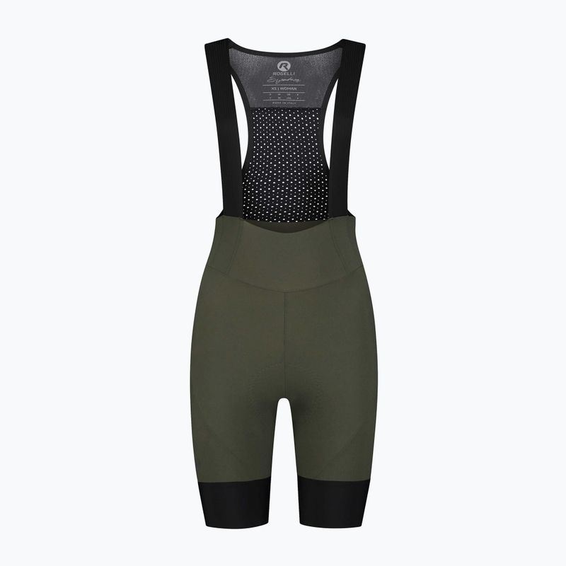Damen Radhose Rogelli Signature Bib Short W grün 4