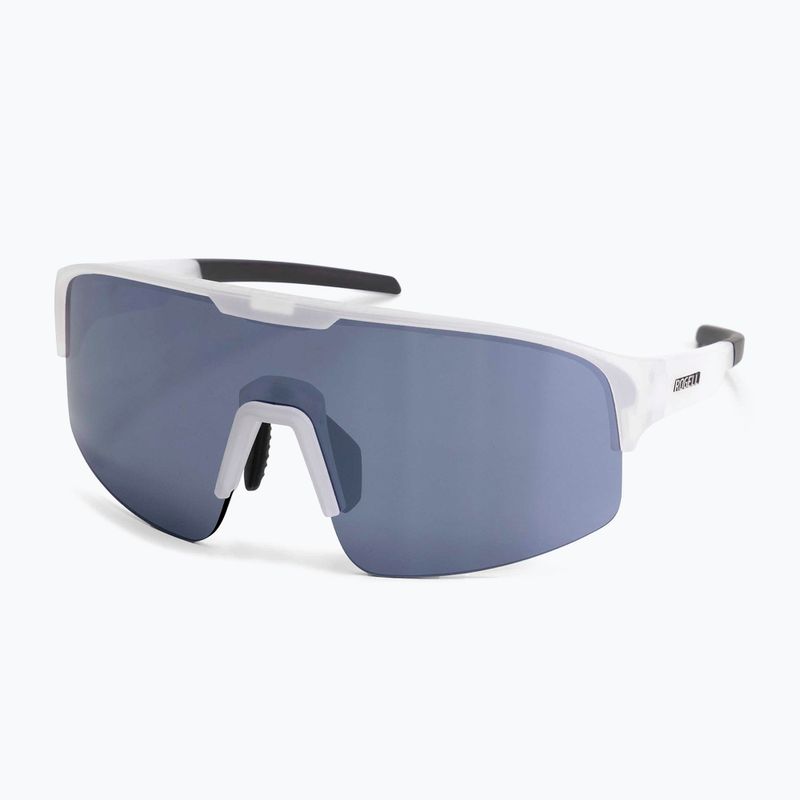 Sonnenbrille Rogelli Mirage white/smoke silver mirror