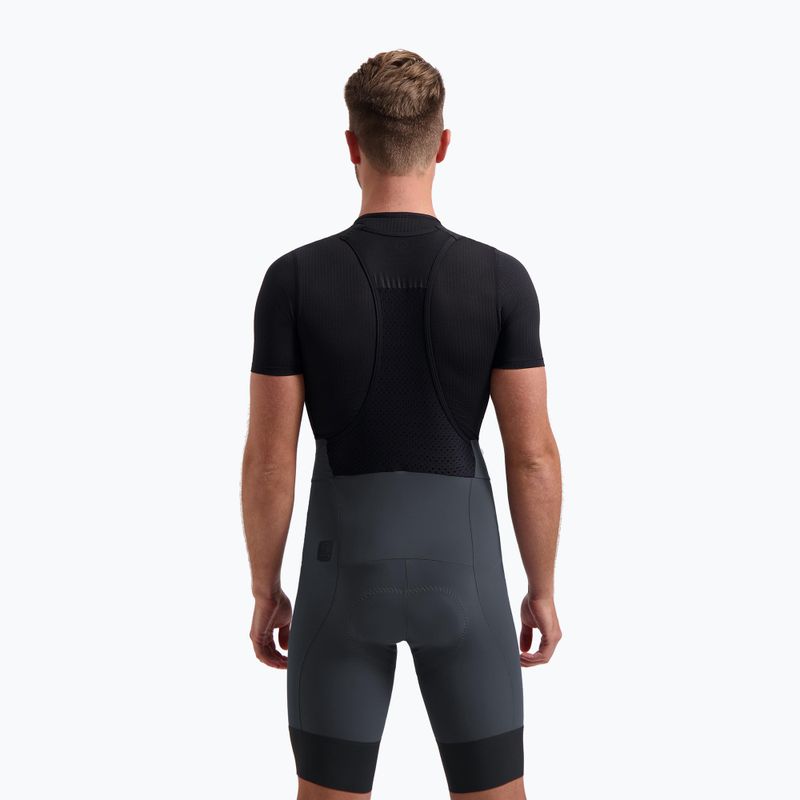 Rogelli Signature Bib Short Herren Radhosen grau 2